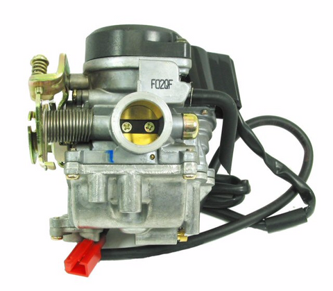 Carburetor, Type-2 4-stroke QMB139 50cc for WOLF JET 50 > Part #151GRS222