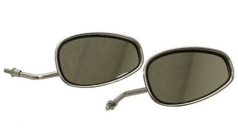 Mirror - Scooter Chrome Mirror Set - 8mm or 10mm > Part#108GRS60