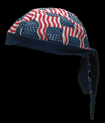 Head Wrap - American Flag Style Head Wrap > Part #V-HEAD-WRAP-FLAG