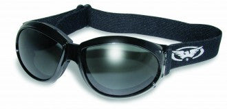 Riding Glasses - Eliminator Style Riding Glasses with Smoke Lenses > Part #GL-ELIM-SMOKE