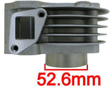 Cylinder Kit - Universal Parts QMB139 50mm Big Bore Cylinder Kit Upgrade to 83cc BINTELLI BEAST 50 > Part #151GRS258